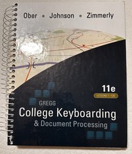 College keyboarding document for sale  Florence