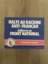 Autocollant front national d'occasion  Bourg-Achard