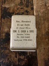 Vintage reg. hereford for sale  Belvidere