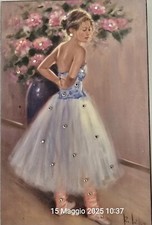 Quadro ballerina con usato  Italia