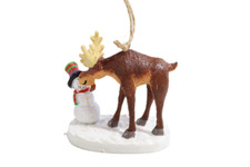 Christmas ornament moose for sale  USA