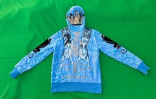 Usado, Moletom com capuz Christian Audigier masculino zíper completo tamanho P. comprar usado  Enviando para Brazil