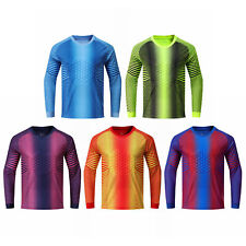 Camisas masculinas de treino de goleiro uniforme de ciclismo futebol atlético camiseta de corrida, usado comprar usado  Enviando para Brazil