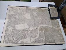 Antique london map for sale  WOKING