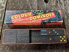 Vintage colour dominoes for sale  SALISBURY