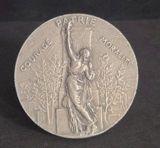 Medaille bronze courage d'occasion  Reims