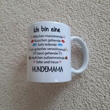 Kaffeebecher hundemama becher gebraucht kaufen  Heuchelheim