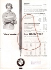 Bmw prospektblatt 700 gebraucht kaufen  Dingolfing