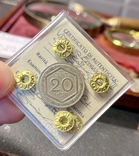 Centesimi 1920 esagono usato  Varese