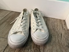 Tênis Converse Chuck Taylor II All Star Branco Lunarlon Skate Feminino 9.5, usado comprar usado  Enviando para Brazil