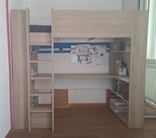Letto soppalco scrivania usato  Concorezzo