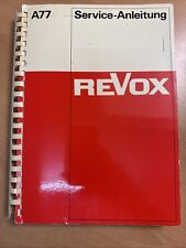 Revox a77 service gebraucht kaufen  Dachau