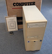 Computadora torre PC Colossus vintage retro años 90 beige 362-50-099 Intel en caja segunda mano  Embacar hacia Mexico