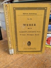 Weber clarinet concerto for sale  BRADFORD
