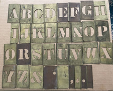 Vintage brass stencils for sale  North Canton