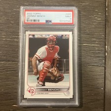 2022 Topps Series 2 JOHNNY BENCH SP Photo Image Variation -CINCINNATI REDS- #485 comprar usado  Enviando para Brazil