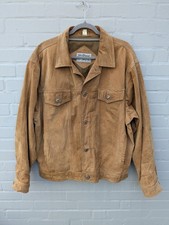 Vintage wildleder jacke gebraucht kaufen  Hamburg