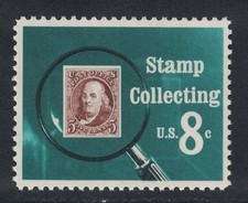 Scott 1474 - Colección de estampillas, lupa - MNH 8c 1972 - sello como nuevo sin usar segunda mano  Embacar hacia Mexico