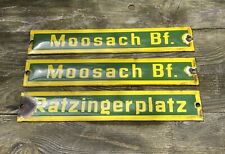 Emailleschild emaille schild gebraucht kaufen  München