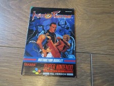 Art of Fighting - Manual SNES, Super Nintendo comprar usado  Enviando para Brazil