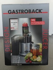 Gastroback design juicer gebraucht kaufen  Lübeck