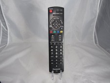 Controle remoto de TV Panasonic preto design compacto Viera Tools cartão SD - N2QAYB000221 comprar usado  Enviando para Brazil