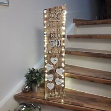 Personalisiert hochzeit golden gebraucht kaufen  Driedorf