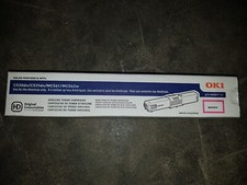 Cartucho de toner magenta genuíno Oki 44469720 C530dn C531dn MC561 MC562w novo na caixa comprar usado  Enviando para Brazil