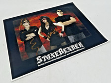 FOTOCÓPIA ASSINADA/AUTOGRAFADA BANDA DE HARD ROCK STONEBENDER SEATTLE WA 8,5" X 11", usado comprar usado  Enviando para Brazil