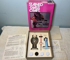 Kit de artesanato vintage de vitral Walcrafts década de 1970 vaso retrô comprar usado  Enviando para Brazil