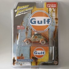 Carro colecionável Johnny Lightning 1970 Volkswagen Beetle Gulf Mijo 1:64 comprar usado  Enviando para Brazil