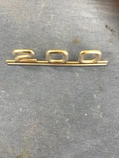 Typenschild 200 mercedes gebraucht kaufen Typenschild 200 mercedes gebraucht kaufen  Filderstadt