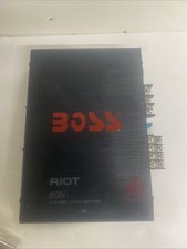 Amplificador de carro BOSS Audio Systems R1004 400 W 4 canais - 2-8 Ohm, circuito integrado, usado comprar usado  Enviando para Brazil
