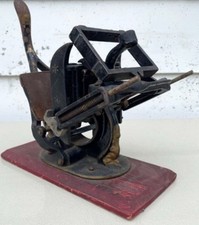 Antiga máquina de impressão tipográfica modelo Baltimore mesa tampo imprensa comprar usado  Enviando para Brazil