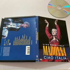 Usado, Madonna Live From Italy Ciao Italia DVD 1987 Concert Tour comprar usado Usado, Madonna Live From Italy Ciao Italia DVD 1987 Concert Tour comprar usado  Enviando para Brazil