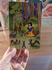 Cartolina biancaneve sette usato  Bologna