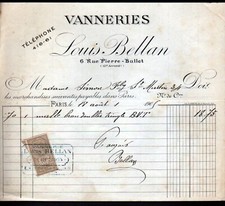 Paris vanneries louis d'occasion  Baugy