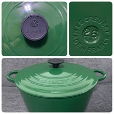 Creuset enameled cast for sale  Alexandria