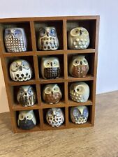 Vintage owl figurines for sale  MARYPORT