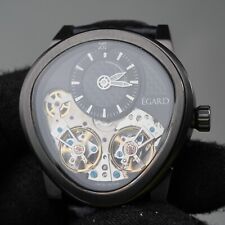 Egard Quantus carbon beast automático LE relógio de roda de equilíbrio duplo safira 43mm NOVO comprar usado  Enviando para Brazil