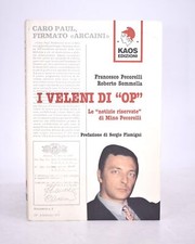 Pecorelli sommella veleni usato  Italia