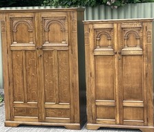 Fine pair oak for sale  MARKET RASEN