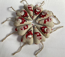 Stoff herzen weihnachten gebraucht kaufen  Deutschland