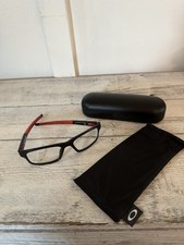 Oakley Ferrari armação de óculos preto/vermelho estojo preto micro bolsa macia LEIA!, usado comprar usado  Enviando para Brazil