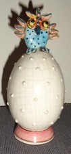 Uovo gufo ceramica usato  Imola