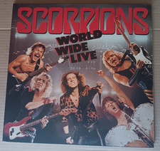 2lp scorpions world usato  Italia