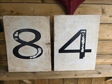 Number wooden score for sale  SHEFFIELD