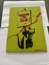 Banksy free art gebraucht kaufen  Landshut