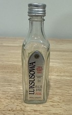 MINI GARRAFA DE AVIÃO RARA ANTIGA VINTAGE VAZIA VODKA BATATA LUKSUSOWA comprar usado  Enviando para Brazil
