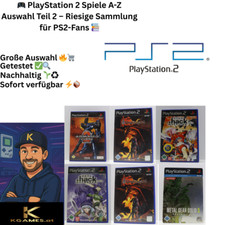 🎮 PlayStation 2 Spiele A-Z Auswahl Teil 2 – Riesige Sammlung für PS2-Fans 📚 na sprzedaż  Wysyłka do Poland